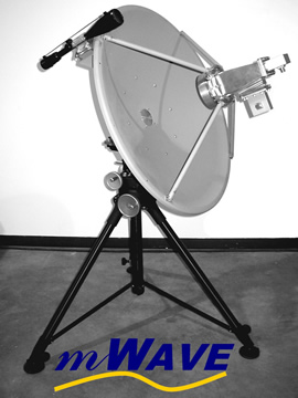 mWave Custom Dual Linear Portable S Band Antenna by mWave